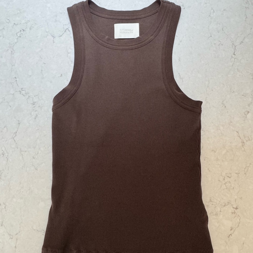 Citizens Of Humanity  Women's Brown Tank Top
